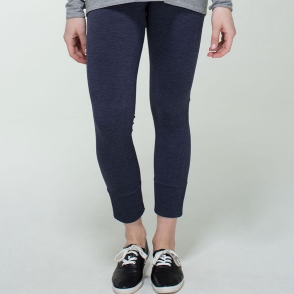 Lululemon Ebb To Street Pant Heathered Cadet Blue - Picture 6 of 16